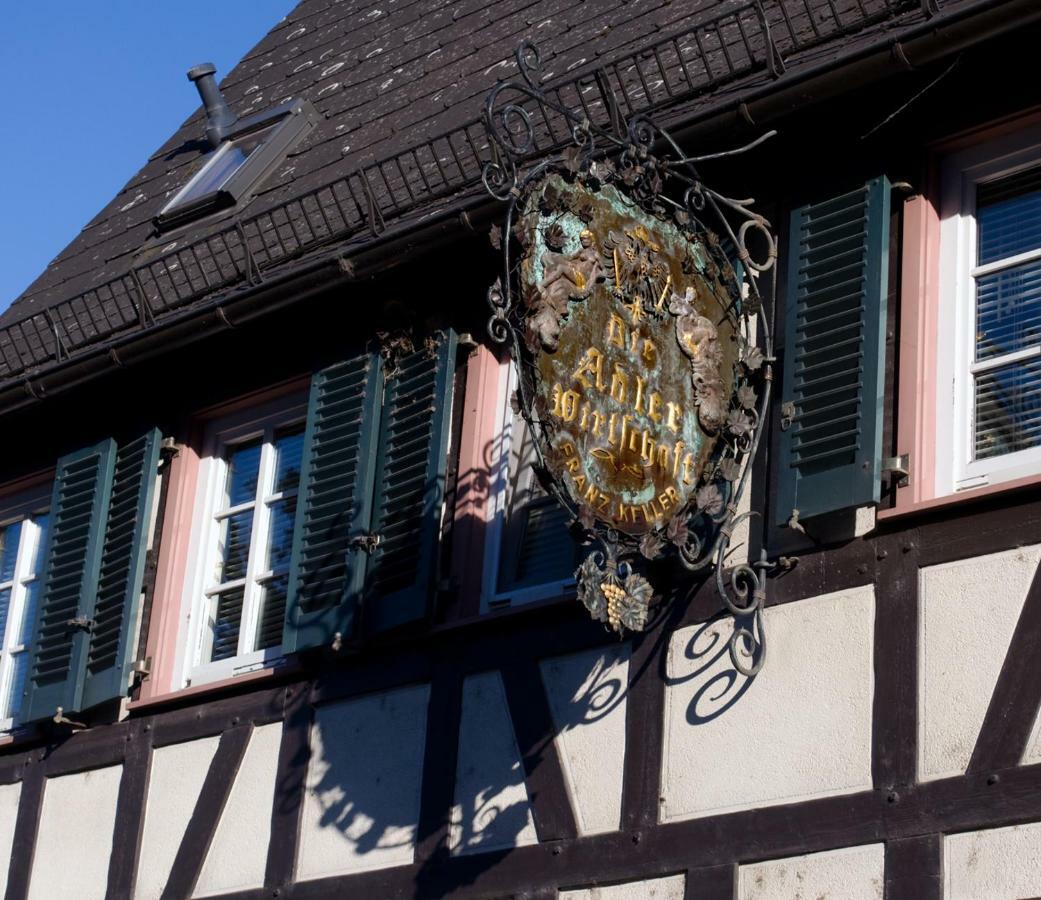Gaestezimmer Der Adler Wirtschaft 哈滕海姆 外观 照片